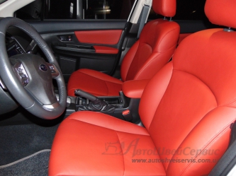 кожаный салон для Subaru Impreza