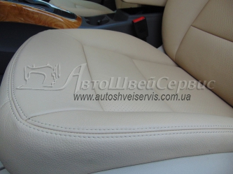 Окантовка на сиденьях и дверях для Audi Q5 2011 white
