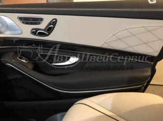 Перетяжка дверей автомобиля для Mercedes Benz 222W 2017