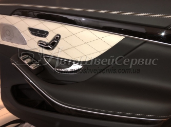 Перетяжка дверей автомобиля для Mercedes Benz 222W 2017