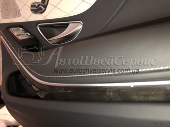 Окантовка на сиденьях и дверях для Mercedes Benz 222W 2017