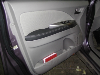 Перетяжка дверей автомобиля для Mitsubishi Grandis 2008