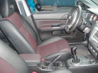 Ремонт и перетяжка сидений для Mitsubishi Lancer 9 2008