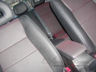 Перетяжка подлокотника для Mitsubishi Lancer 9 2008