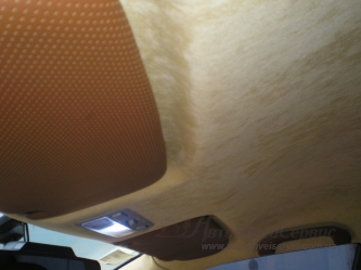 Перетяжка потолка для Mitsubishi Lancer 9 2007
