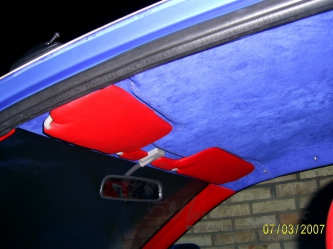 Перетяжка потолка для Mitsubishi Colt 1998