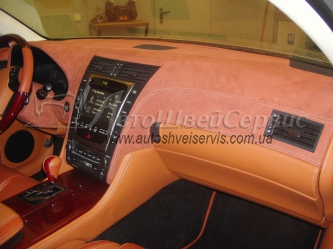Перетяжка торпедо для Lexus LS 2012