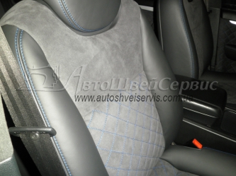 Окантовка на сиденьях и дверях для Porsche Cayenne