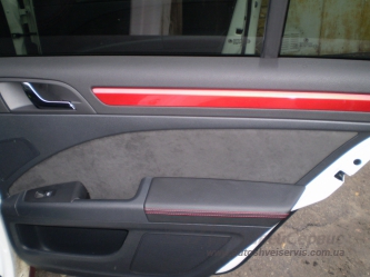 Перетяжка дверей автомобиля для Skoda SuperB
