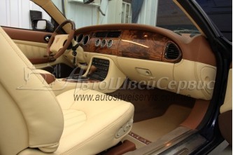 Перетяжка торпедо для Jaguar XKR