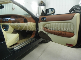 Перетяжка дверей автомобиля для Jaguar XKR