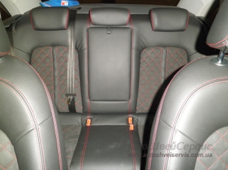 Окантовка на сиденьях и дверях для Audi 