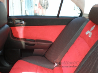 Окантовка на сиденьях и дверях для Mitsubishi Lancer EX 2008