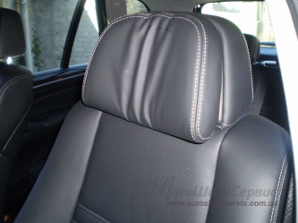 Ремонт и перетяжка сидений для BMW X5 2012