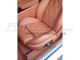 Окантовка на сиденьях и дверях для Bentley Continental 2008